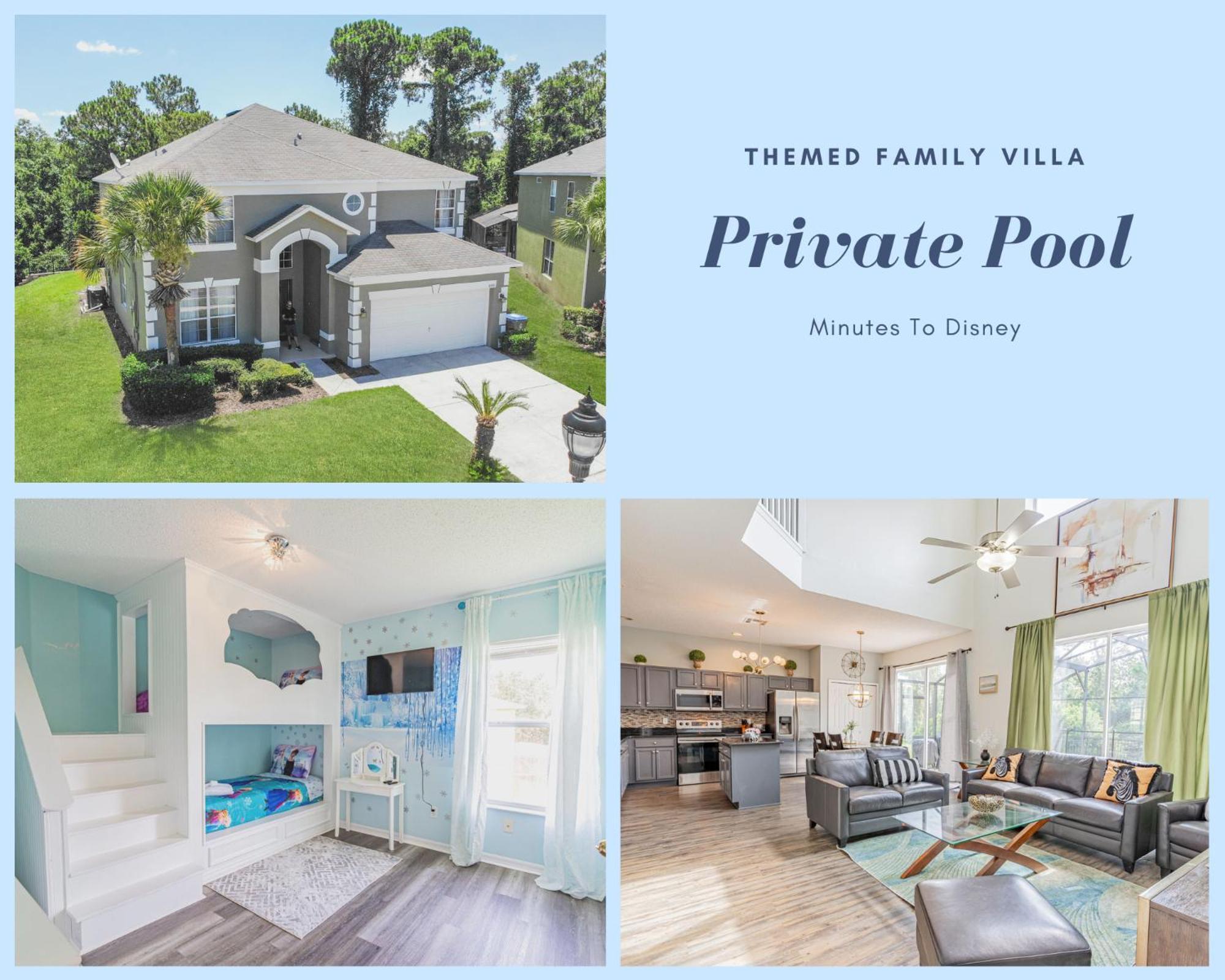 Themed Villa, 12 Min To Disney, Resort Access Orlando Dış mekan fotoğraf